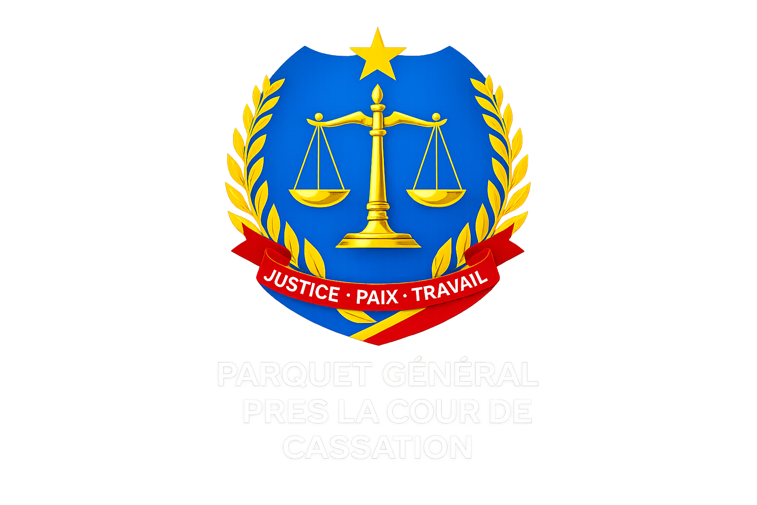 Logo parquet général près la cours de cassation RDC